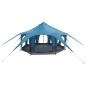 Preview: Familienzelt 5 Personen Blau 185T Polyester mit PU-Beschichtung