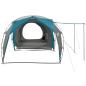 Preview: Tunnelzelt 6 Personen Blau 185T Polyester mit PU-Beschichtung