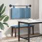 Preview: Hängendes Kopfteil Blau Cordstoff