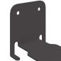 Preview: Unsichtbares Schwimmendes Regal Wandhalterung 8 Stk. Schwarz