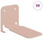 Preview: Unsichtbares Schwimmendes Regal Wandhalterung 8 Stk. Rosa