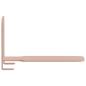 Preview: Unsichtbares Schwimmendes Regal Wandhalterung 8 Stk. Rosa