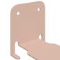 Preview: Unsichtbares Schwimmendes Regal Wandhalterung 8 Stk. Rosa