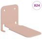 Preview: Unsichtbares Schwimmendes Regal Wandhalterung 24 Stk. Rosa