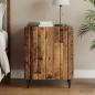Preview: ARDEBO.de - Nachttisch Altholz 43 x 34,5 x 52 cm Holzwerkstoff