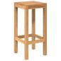 Preview: Outdoor Bar Set 7 stk. Natur Massivholz Teak