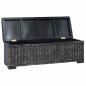 Preview: Aufbewahrungsbox Schwarz 110 x 35 x 45 cm