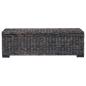 Preview: Aufbewahrungsbox Schwarz 110 x 35 x 45 cm