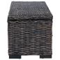 Preview: Aufbewahrungsbox Schwarz 110 x 35 x 45 cm