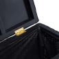 Preview: Aufbewahrungsbox Schwarz 110 x 35 x 45 cm