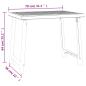 Preview: Campingtisch Grün 79x56x64 cm PP Holzoptik