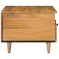 Preview: Couchtisch Natur 80 x 54 x 40 cm Massivholz Mango