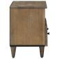 Preview: TV-Schränk Braun 70 x 33,5 x 46 cm Massivholz Mango
