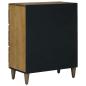 Preview: Aufbewahrungs-Sideboard Braun 60 x 33,5 x 75 cm