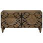 Preview: Couchtisch Braun 80 x 50 x 40 cm Massivholz Mango