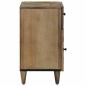 Preview: Bettkasten Braun 50 x 33 x 60 cm Massivholz Mango