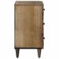 Preview: Bettkasten Braun 50 x 33 x 60 cm Massivholz Mango