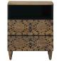 Preview: Bettkasten Braun 50 x 33 x 60 cm Massivholz Mango
