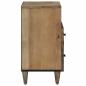 Preview: Bettkasten Braun 50 x 33 x 60 cm Massivholz Mango