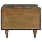 Preview: Couchtisch Braun 100 x 54 x 40 cm Massivholz Mango