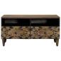 Preview: Couchtisch Braun 80 x 54 x 40 cm Massivholz Mango