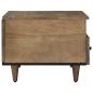Preview: Couchtisch Braun 80 x 54 x 40 cm Massivholz Mango