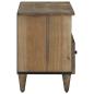Preview: TV-Schränk Braun 80 x 33,5 x 46 cm Massivholz Mango