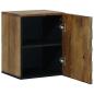 Preview: Badezimmer Hängeschrank Braun 38 x 33,5 x 48 cm
