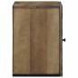 Preview: Badezimmer Hängeschrank Braun 38 x 33,5 x 48 cm
