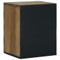 Preview: Badezimmer Hängeschrank Braun 38 x 33,5 x 48 cm