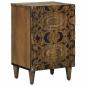 Preview: ARDEBO.de - Badezimmerschrank Braun 38 x 33,5 x 58 cm Massivholz Mango