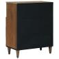 Preview: Sideboard mit Speicher Braun 60 x 33,5 x 75 cm Massivholz Mango