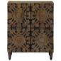 Preview: Sideboard mit Speicher Braun 60 x 33,5 x 75 cm Massivholz Mango