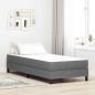 Preview: ARDEBO.de - Bettmatratze mit Matratze Hellgrau 100 x 200 cm Stoff