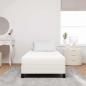 Preview: Bettmatratze mit Matratze Creme 100 x 200 cm Stoff