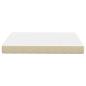 Preview: Bettmatratze mit Matratze Salbei 140 x 190 cm Stoff