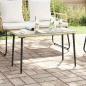 Preview: ARDEBO.de - Gartentisch Natur 80 x 40 x 45 cm Poly-Rattan