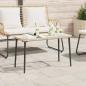 Preview: Gartentisch Natur 80 x 40 x 45 cm Poly-Rattan