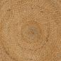 Preview: Bereichsteppiche Natur Ø 90 cm Jute