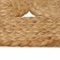 Preview: Bereichsteppiche Natur Ø 90 cm Jute