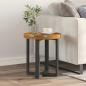 Preview: ARDEBO.de - Couchtisch Braun 40 x 40 x 45 cm Massives Teakholz