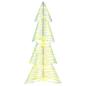 Preview: Weihnachtsbaum 100 LEDs Warmes Weiß 120 cm PET