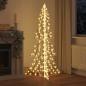 Preview: Weihnachtsbaum 240 LEDs Warmes Weiß 180 cm PET