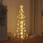 Preview: Weihnachtsbaum 100 LEDs Warmes Weiß 120 cm PET