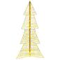 Preview: Weihnachtsbaum 100 LEDs Warmes Weiß 120 cm PET