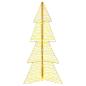 Preview: Weihnachtsbaum 160 LEDs Warmes Weiß 150 cm PET
