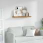 Preview: ARDEBO.de - Wandregal Wandhalterung Beige 90 x 23,5 x 3,8 cm Holzwerkstoff