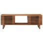 Preview: TV-Schr?nk mit Speicher mit T?r Natur 105 x 30 x 35 cm