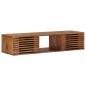 Preview: TV-Schränk mit Speicher mit Tür Natur 105 x 30 x 22,5 cm