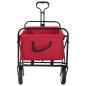 Preview: Faltbarer Einkaufstrolley mit Bremsen Rot 94 x 53 x 99 cm